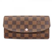 Pre-owned Fabric wallets Louis Vuitton Vintage , Brown , Dames