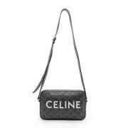 Pre-owned Leather celine-bags Celine Vintage , Black , Dames