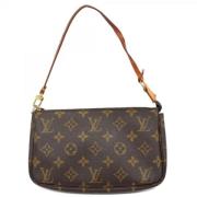 Pre-owned Fabric louis-vuitton-bags Louis Vuitton Vintage , Brown , Da...