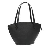 Pre-owned Leather louis-vuitton-bags Louis Vuitton Vintage , Black , D...