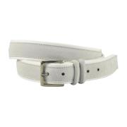 Leren Riem 100% Pelle Orciani , Gray , Dames