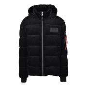 Katoenen Jas Alpha Industries , Black , Heren