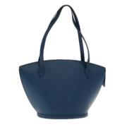 Pre-owned Leather louis-vuitton-bags Louis Vuitton Vintage , Blue , Da...