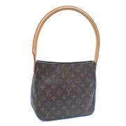 Pre-owned Canvas louis-vuitton-bags Louis Vuitton Vintage , Brown , Da...