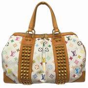 Pre-owned Canvas handbags Louis Vuitton Vintage , Multicolor , Dames