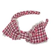 Pre-owned Fabric hair-accessories Chanel Vintage , Pink , Dames