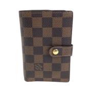 Pre-owned Canvas wallets Louis Vuitton Vintage , Brown , Dames