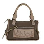 Pre-owned Canvas handbags Chloé Pre-owned , Brown , Dames