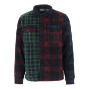 Patchwork Fleece Jas Polo Ralph Lauren , Multicolor , Heren