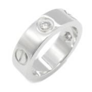 Pre-owned White Gold rings Cartier Vintage , Gray , Dames