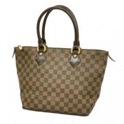 Pre-owned Fabric louis-vuitton-bags Louis Vuitton Vintage , Brown , Da...