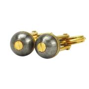 Pre-owned Metal earrings Dunhill Pre-owned , Yellow , Heren