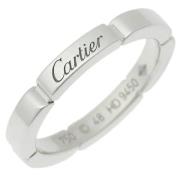 Pre-owned White Gold rings Cartier Vintage , Gray , Dames