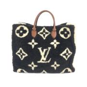 Pre-owned Canvas louis-vuitton-bags Louis Vuitton Vintage , Black , Da...