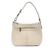 Pre-owned Leather louis-vuitton-bags Louis Vuitton Vintage , White , D...