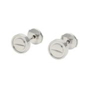 Pre-owned White Gold earrings Cartier Vintage , Gray , Dames