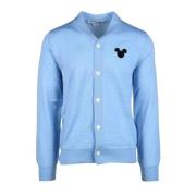 Stijlvolle Cardigan in Acryl Wolmix Comme des Garçons , Blue , Heren