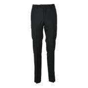 Zuivere wol stijlvolle broek Emporio Armani , Black , Heren