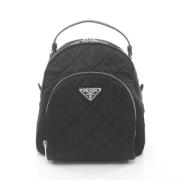 Pre-owned Canvas backpacks Prada Vintage , Black , Dames