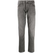 Grijze Skinny Jeans met 5 Zakken Polo Ralph Lauren , Gray , Heren