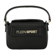 Stijlvolle PU-tas Plein Sport , Black , Dames