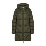 Groene Hoodie Jas Parajumpers , Green , Dames