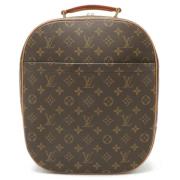 Pre-owned Canvas handbags Louis Vuitton Vintage , Brown , Dames