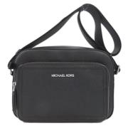 Pre-owned Leather shoulder-bags Michael Kors Pre-owned , Black , Dames