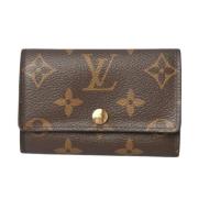 Pre-owned Canvas key-holders Louis Vuitton Vintage , Brown , Dames