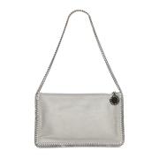 Glinsterende ketting schouderband tas Stella McCartney , Gray , Dames