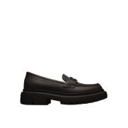 Stijlvolle Loafers met Rubberen Zool Bally , Black , Dames