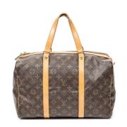 Pre-owned Canvas handbags Louis Vuitton Vintage , Brown , Dames