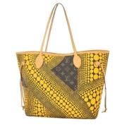 Pre-owned Canvas totes Louis Vuitton Vintage , Yellow , Dames