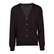 cardigan Tagliatore , Black , Heren