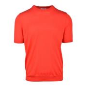 Tshirt Ballantyne , Red , Heren