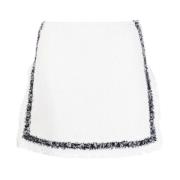 Short Skirts Msgm , White , Dames