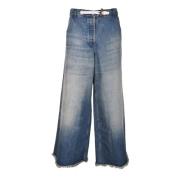 Jeans Moncler , Blue , Heren