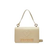 Stijlvolle Schoudertas - Groot Love Moschino , Beige , Dames