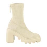 Leren Rubberen Zoolschoenen Vic Matié , White , Dames