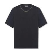 T-shirt met logo Ambush , Black , Heren