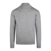 Grijze Melange Wollen Turtleneck Sweater MC2 Saint Barth , Gray , Here...