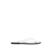 Transparante PVC Flip-Flop Sandalen Christopher Esber , Black , Dames