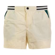 Elegant Short Boardshort Kostuum Bikkembergs , White , Heren