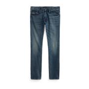 Blauwe Skinny Jeans Polo Ralph Lauren , Blue , Heren