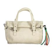 Witte Chique Handtas met Verstelbare Handvatten Desigual , White , Dam...