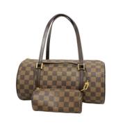 Pre-owned Leather louis-vuitton-bags Louis Vuitton Vintage , Brown , D...