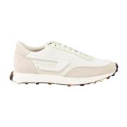 Grijze/Beige Sneakers voor Heren Diesel , White , Heren