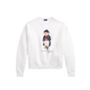 Stijlvolle Sweatshirt voor Mannen Polo Ralph Lauren , White , Dames