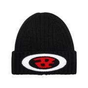 Zwarte K-Diego-C Beanie Muts Diesel , Black , Heren