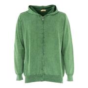 Heren hoodie met ontwerpen Cashmere Company , Green , Heren